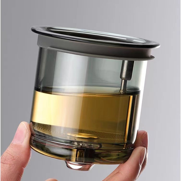 PureBrew™ Magnetic Glass Tea Set