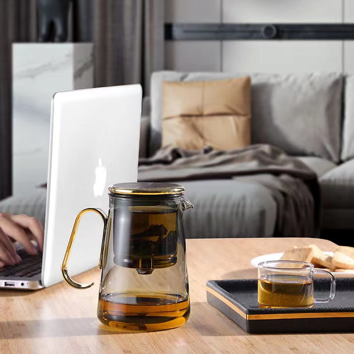 PureBrew™ Magnetic Glass Tea Set