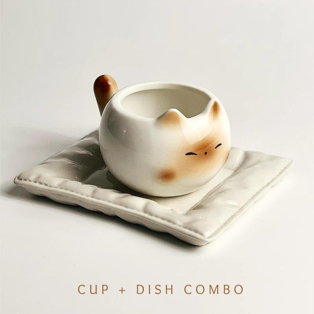 Cute Cat Tea Cup Set™️