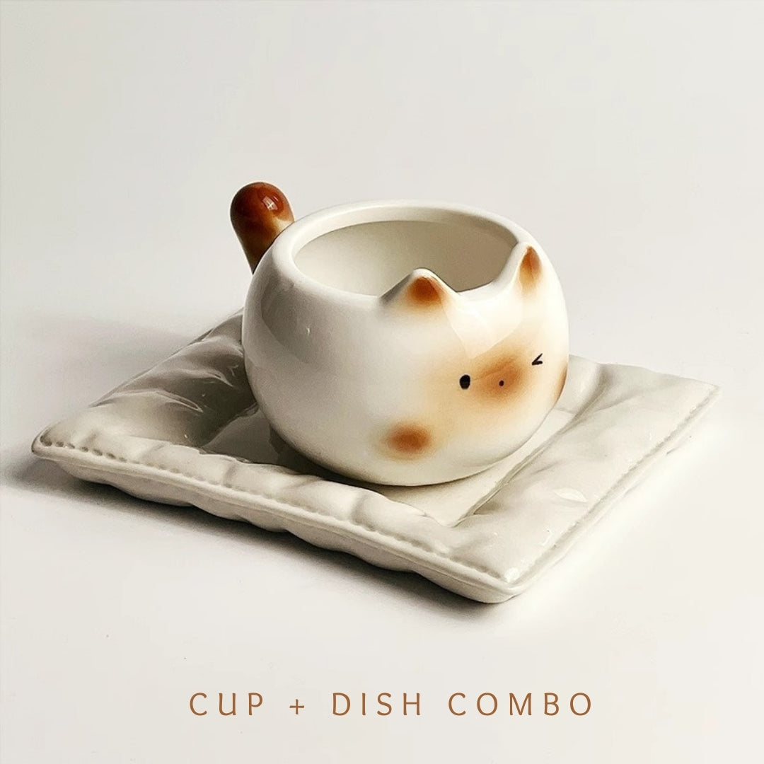 Cute Cat Tea Cup Set™️