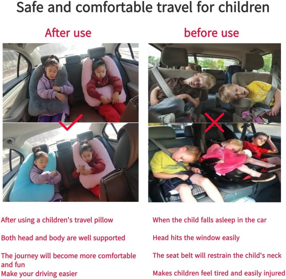 TravelEz™️ - Premium Travel Pillow Cushion