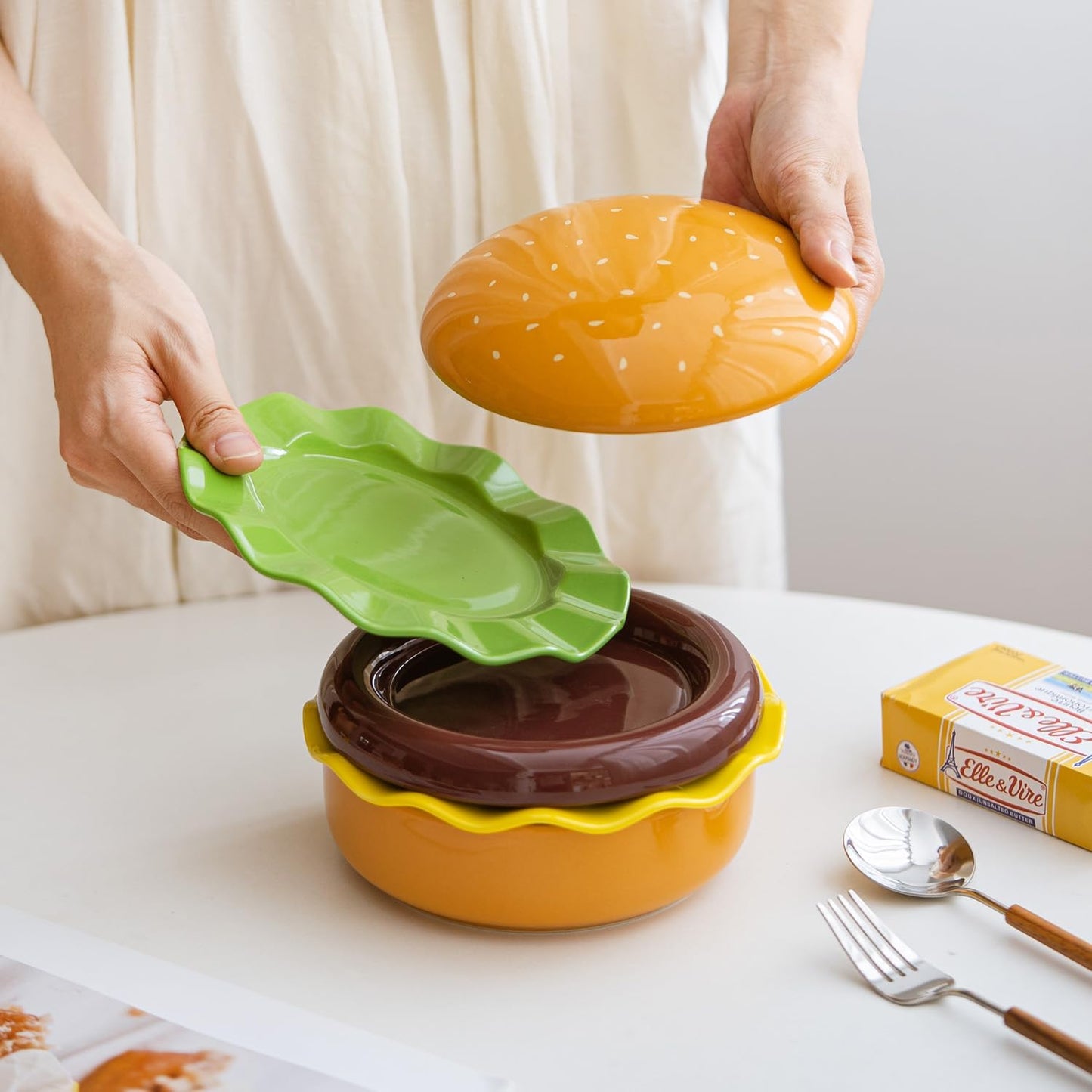Ceramic Dinnerware Set™️
