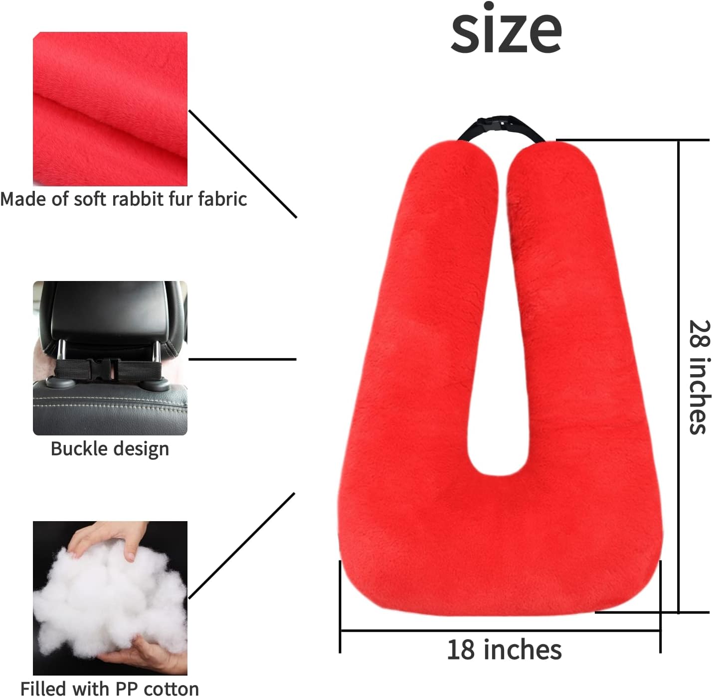 TravelEz™️ - Premium Travel Pillow Cushion