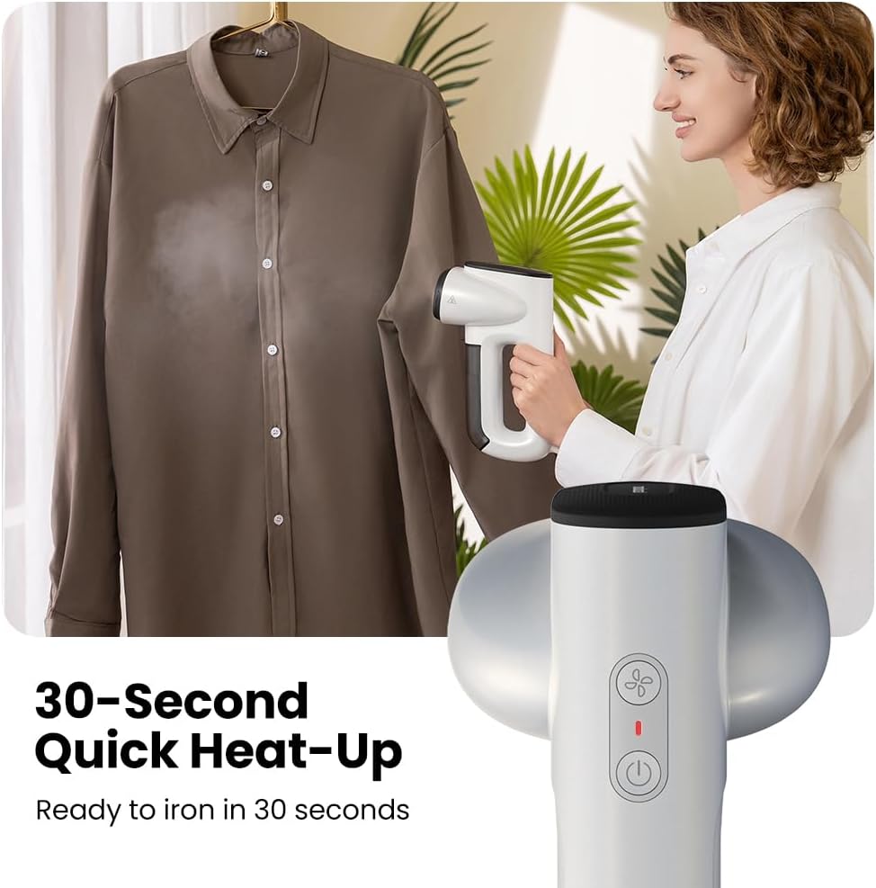 Portable Vaccum Steamer Iron 2 in 1™️