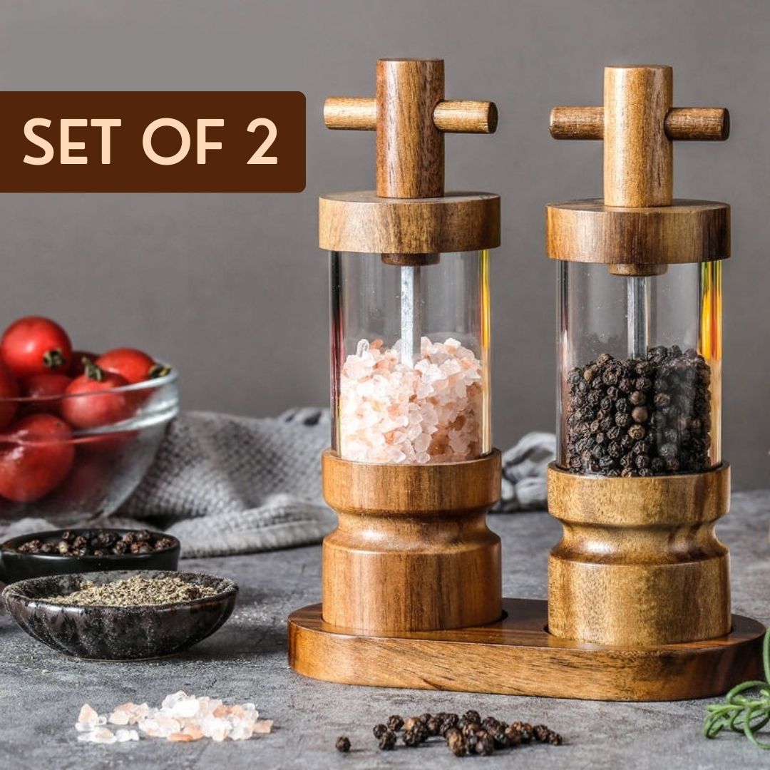 Premium Wooden Pepper Grinder™️
