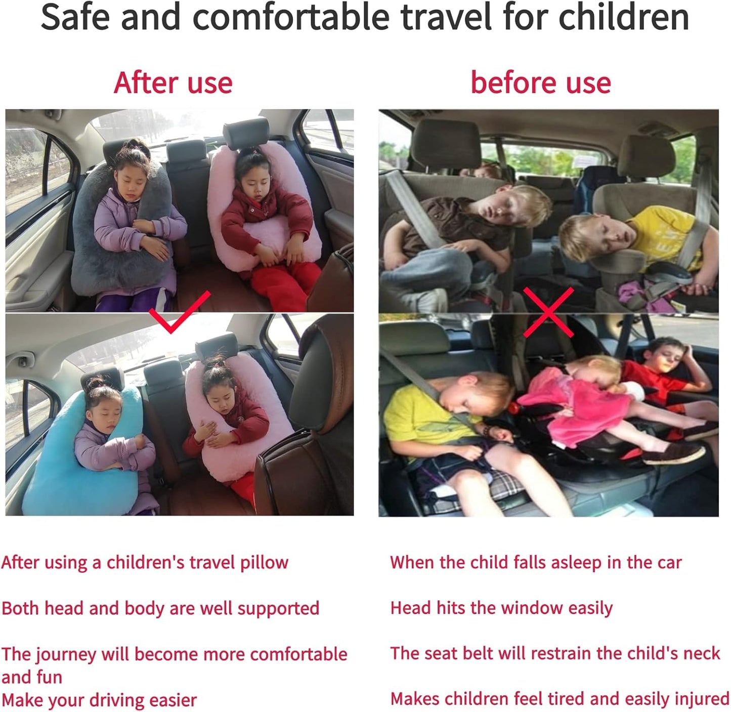 TravelEz™️ - Premium Travel Pillow Cushion