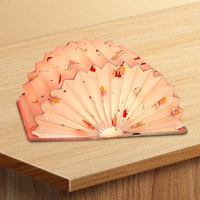 Elegant Wooden Folding Book Lamp™️