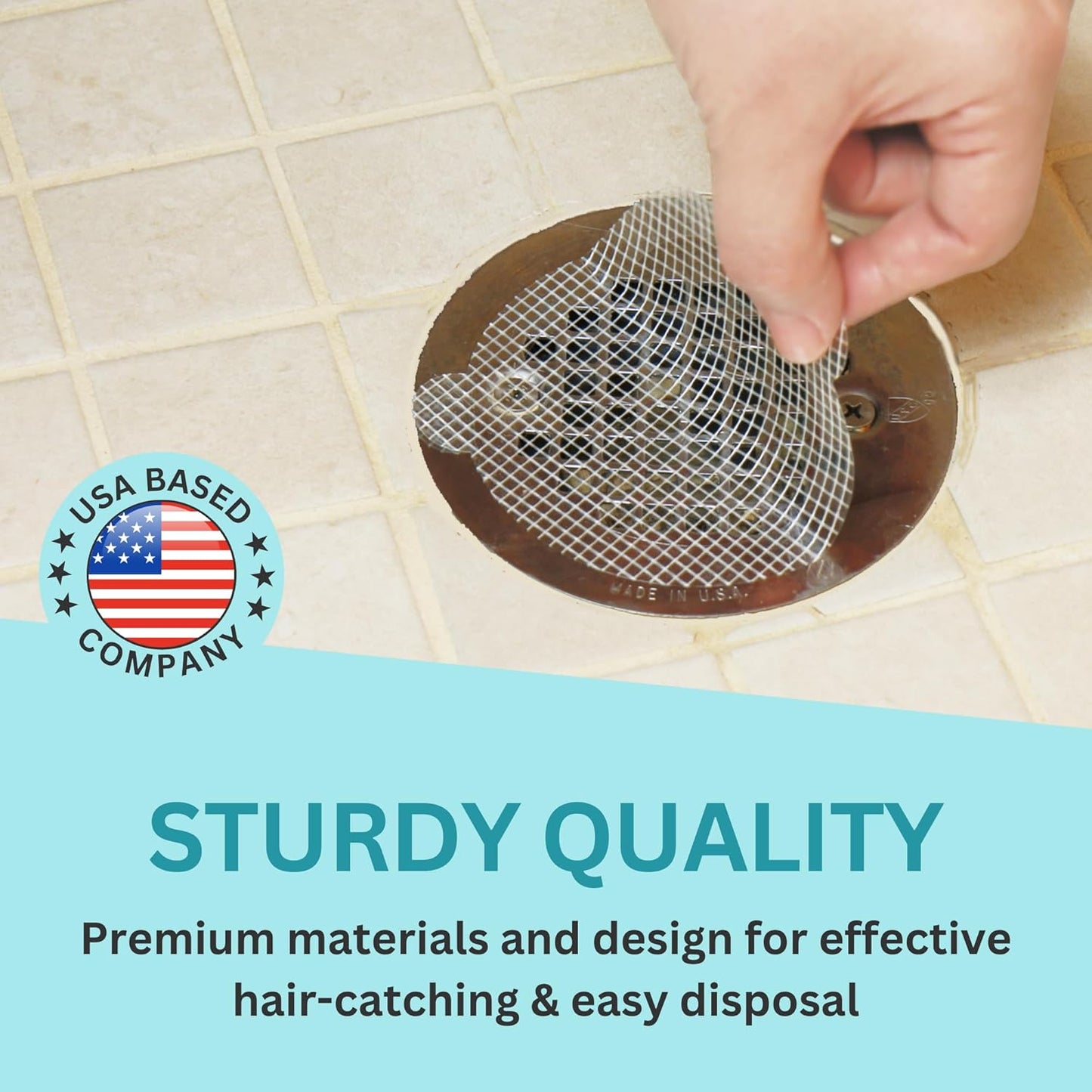 Disposable Drain Hair Catcher™️ - Pack of 100