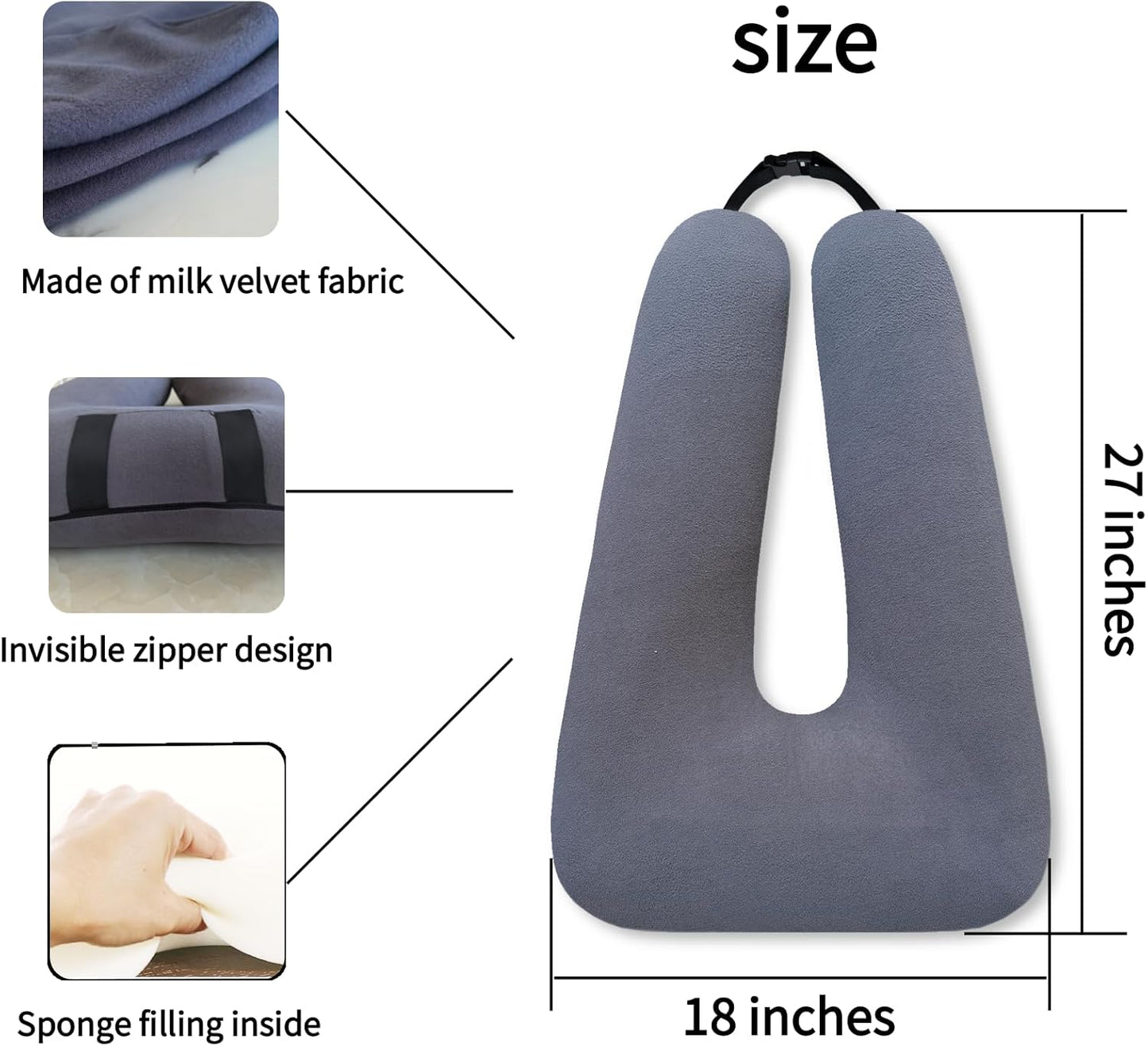 TravelEz™️ - Premium Travel Pillow Cushion