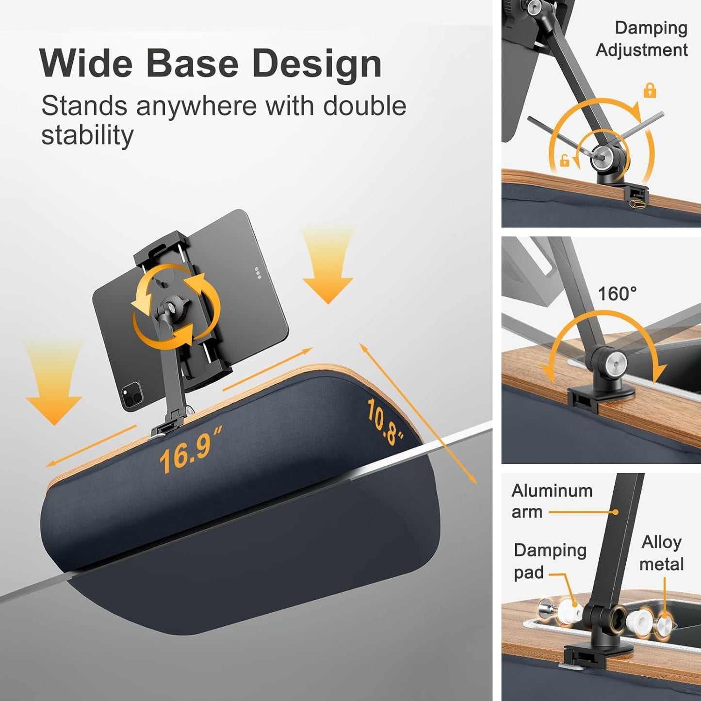 RelaxPro - Lap Beanbag Tablet Pillow Stand™️