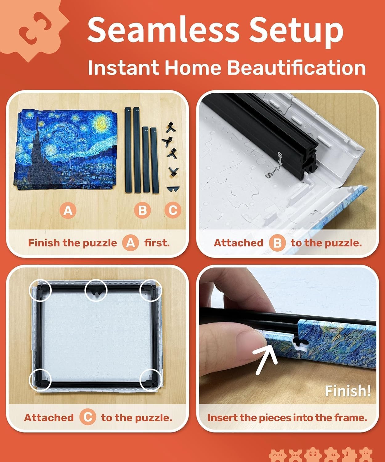 Home Décor with Puzzle Artwork™️