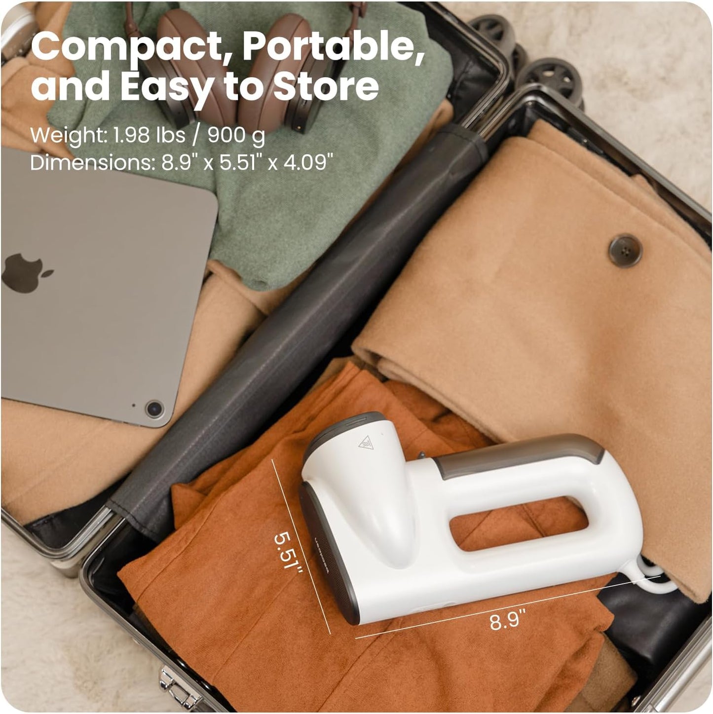 Portable Vaccum Steamer Iron 2 in 1™️
