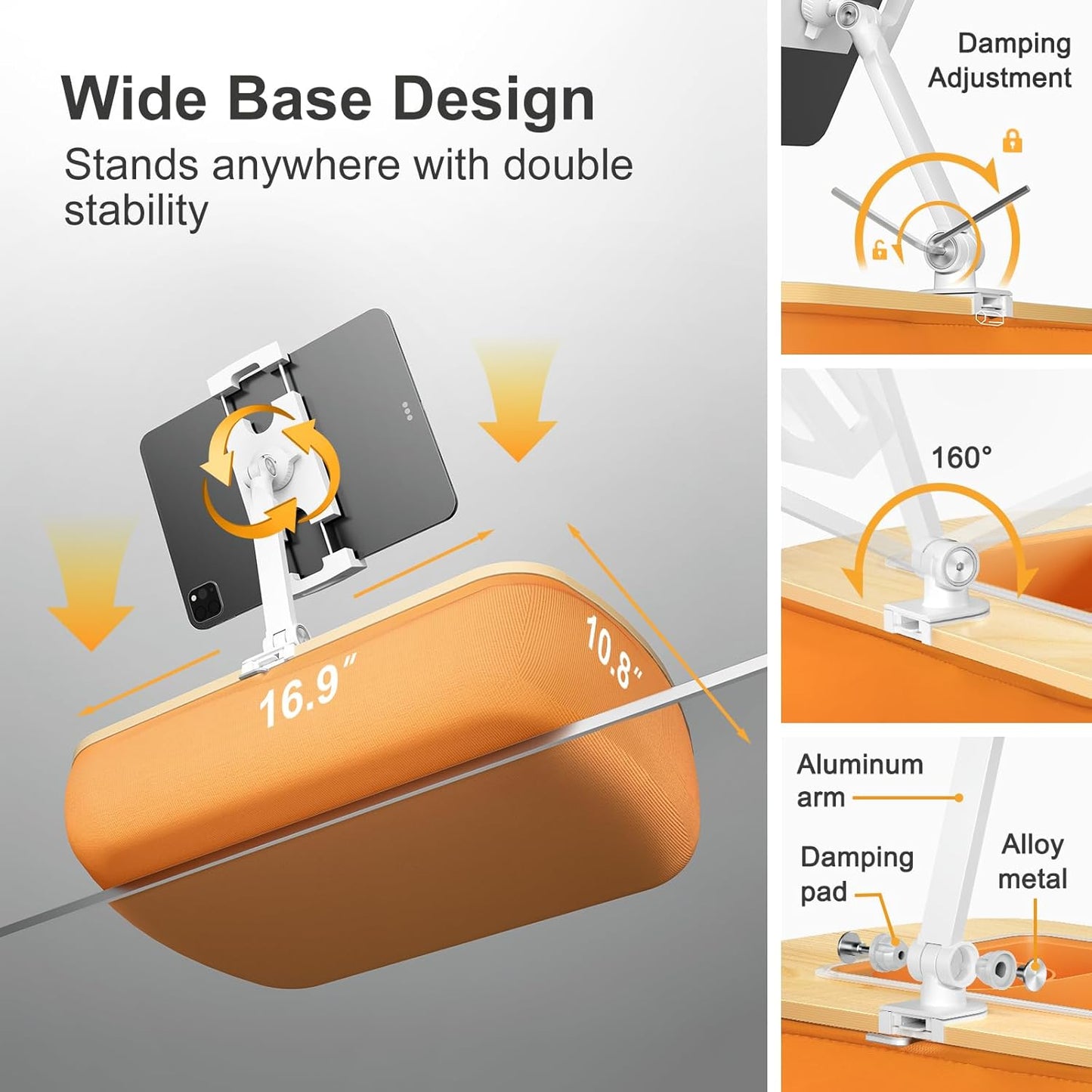 RelaxPro - Lap Beanbag Tablet Pillow Stand™️