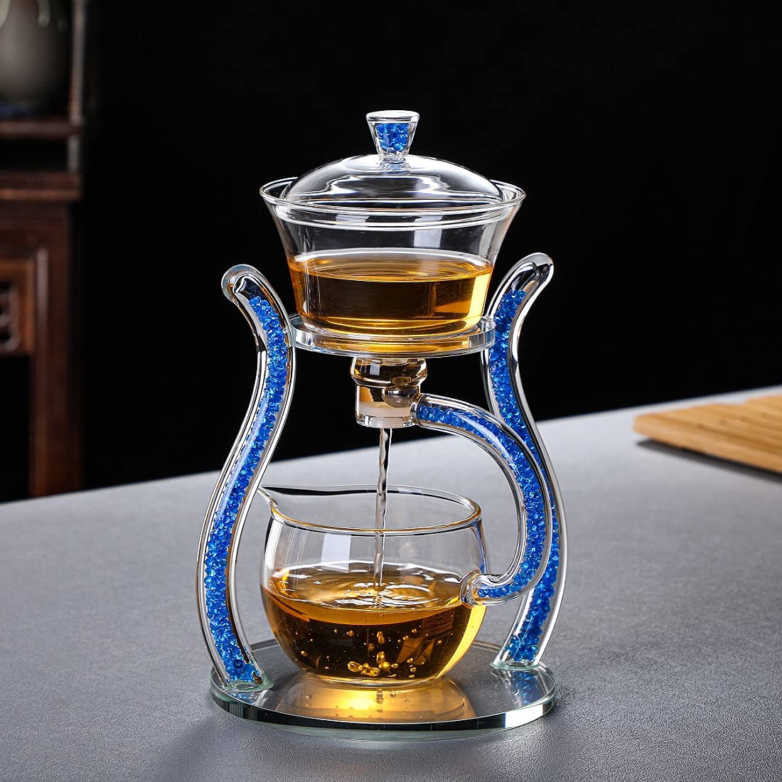 Glass Teapot Set™️ - With Automatic Drip