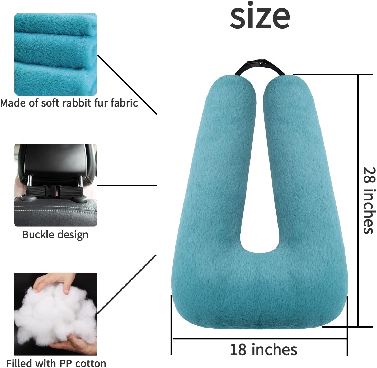 TravelEz™️ - Premium Travel Pillow Cushion