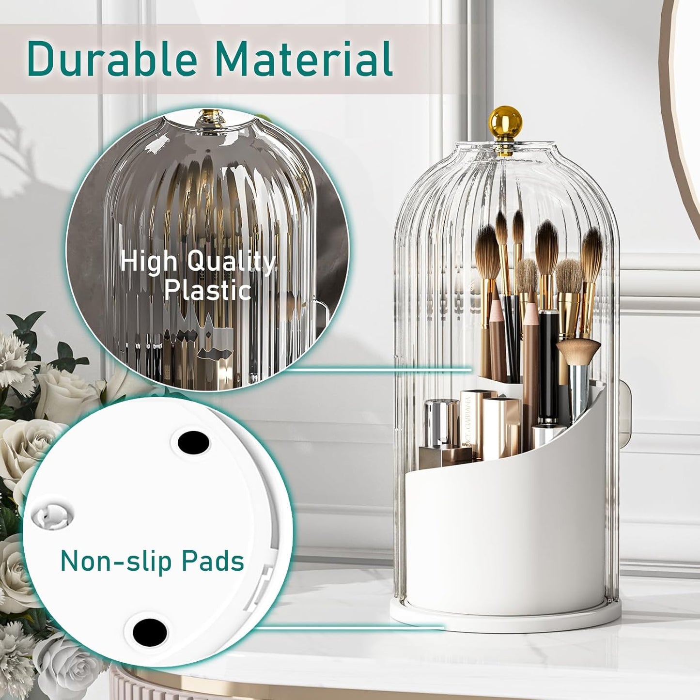 Dustproof Brush Holder & Organizer™️