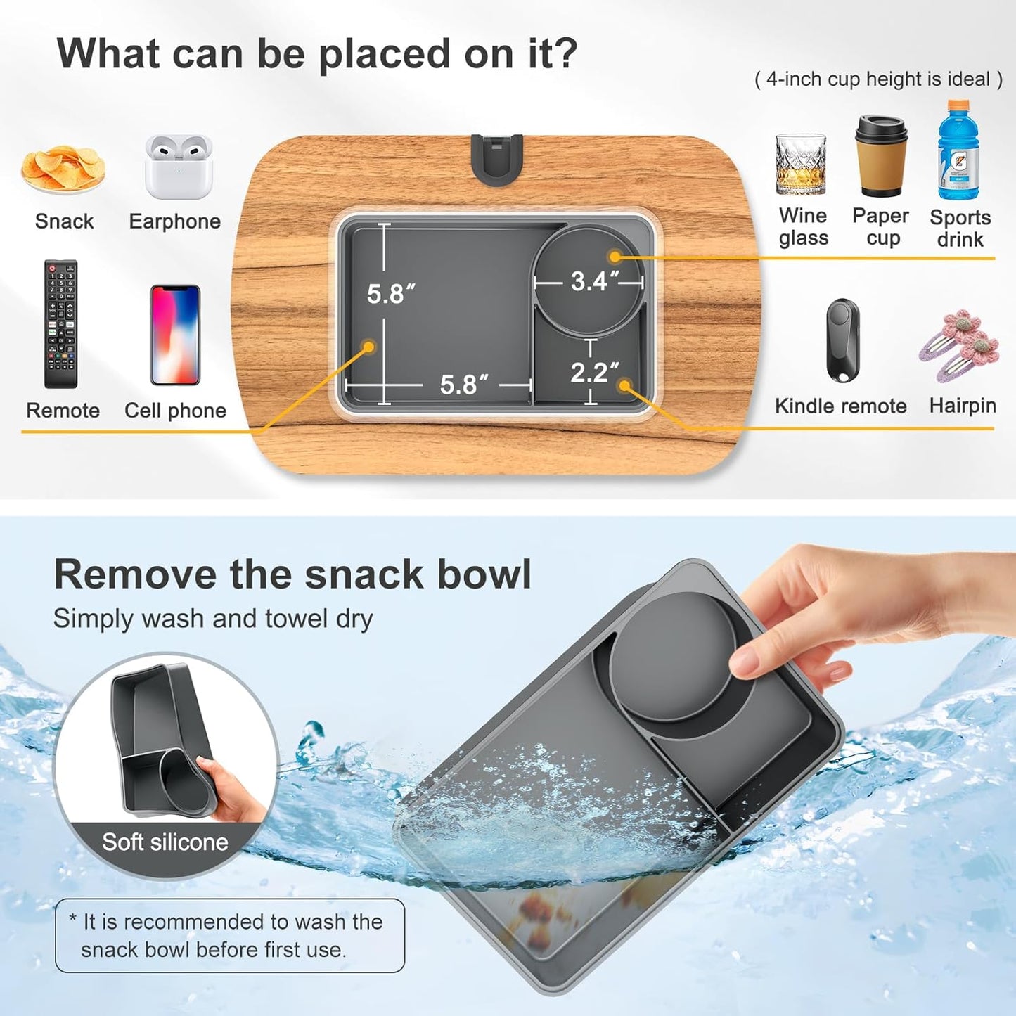 RelaxPro - Lap Beanbag Tablet Pillow Stand™️
