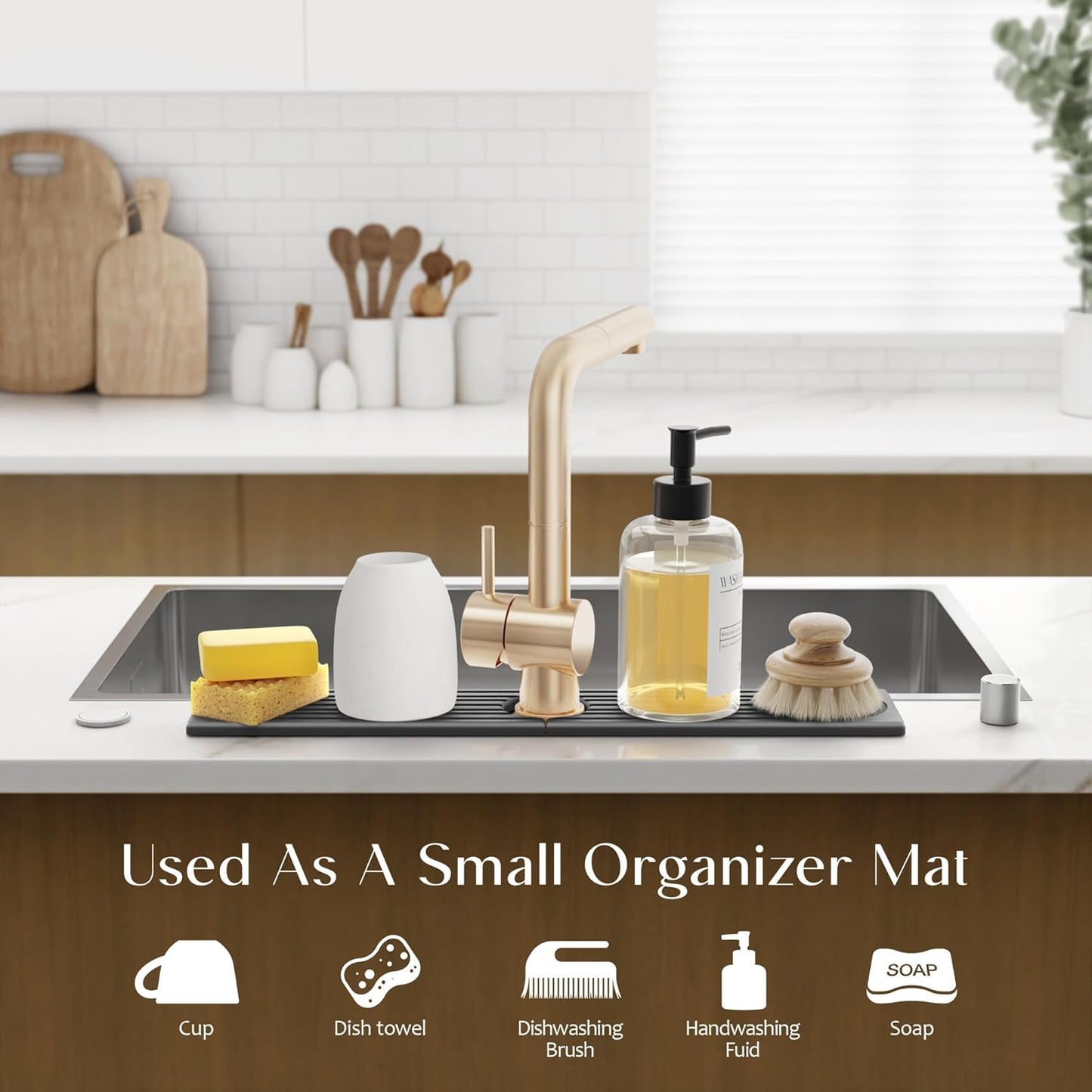 Stylish Stone Self-Drying Faucet Mat™️