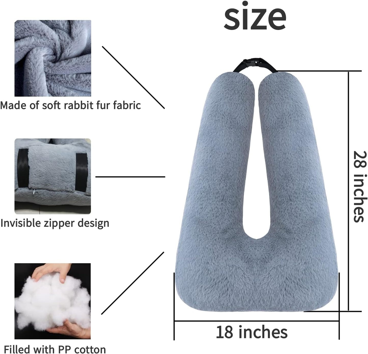 TravelEz™️ - Premium Travel Pillow Cushion