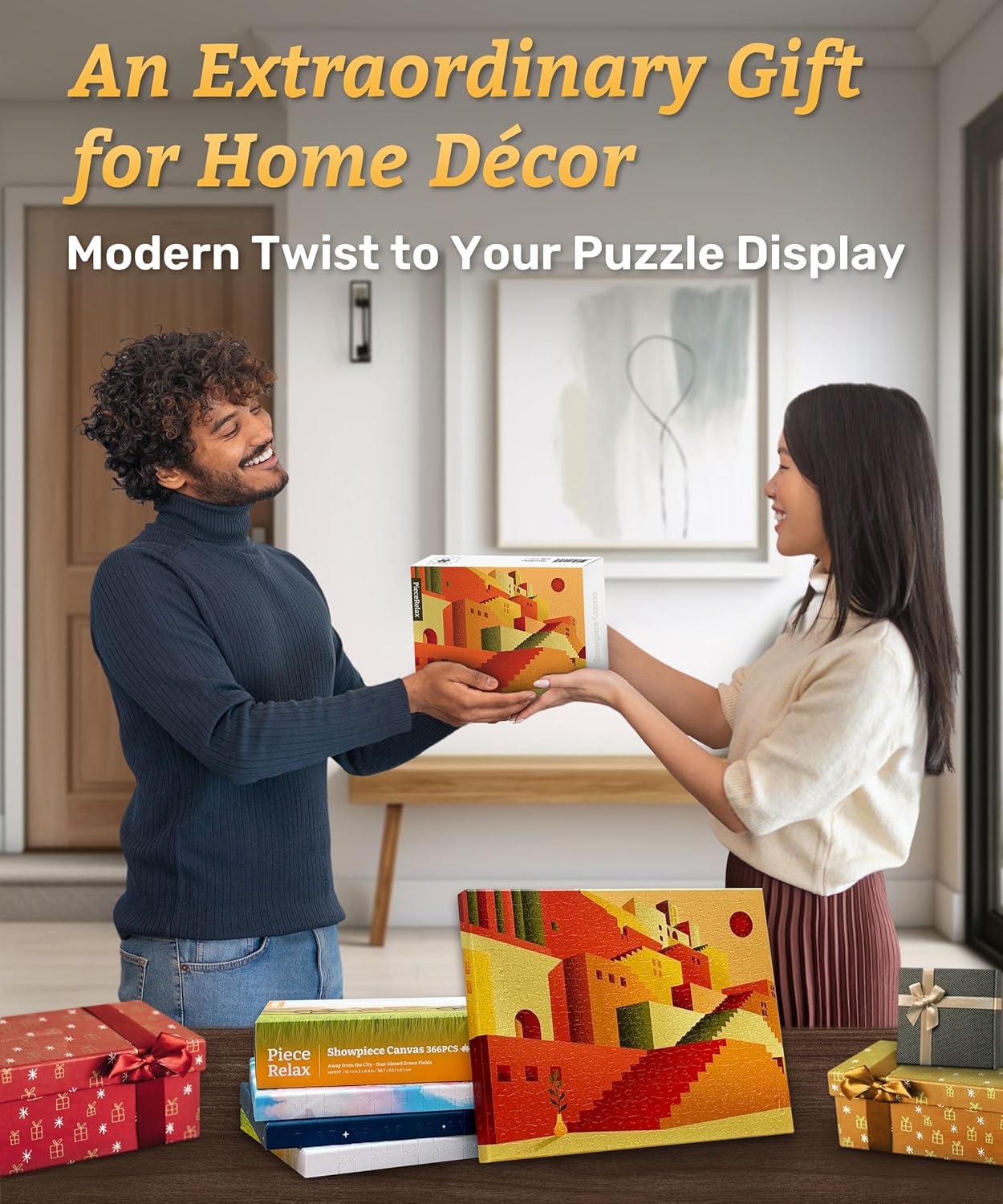 Home Décor with Puzzle Artwork™️