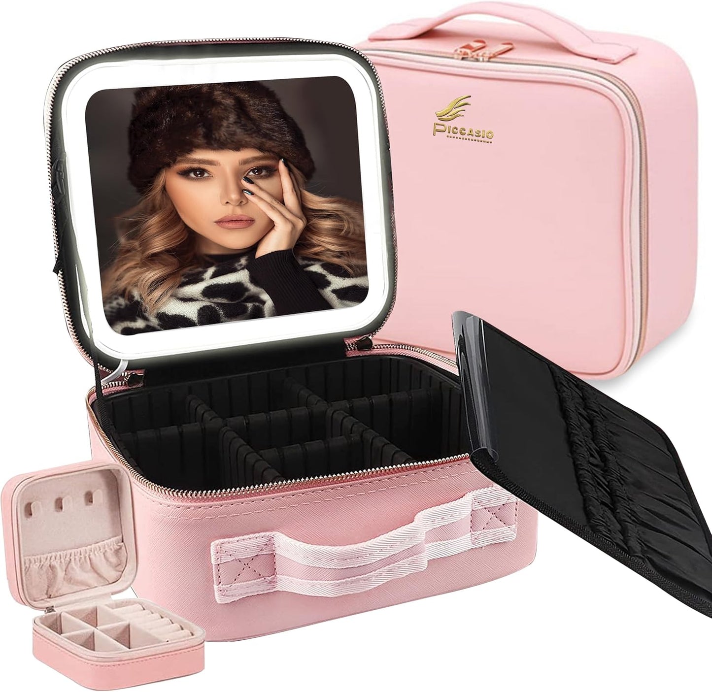 Travel Makeup Bag™️ - With LED Light