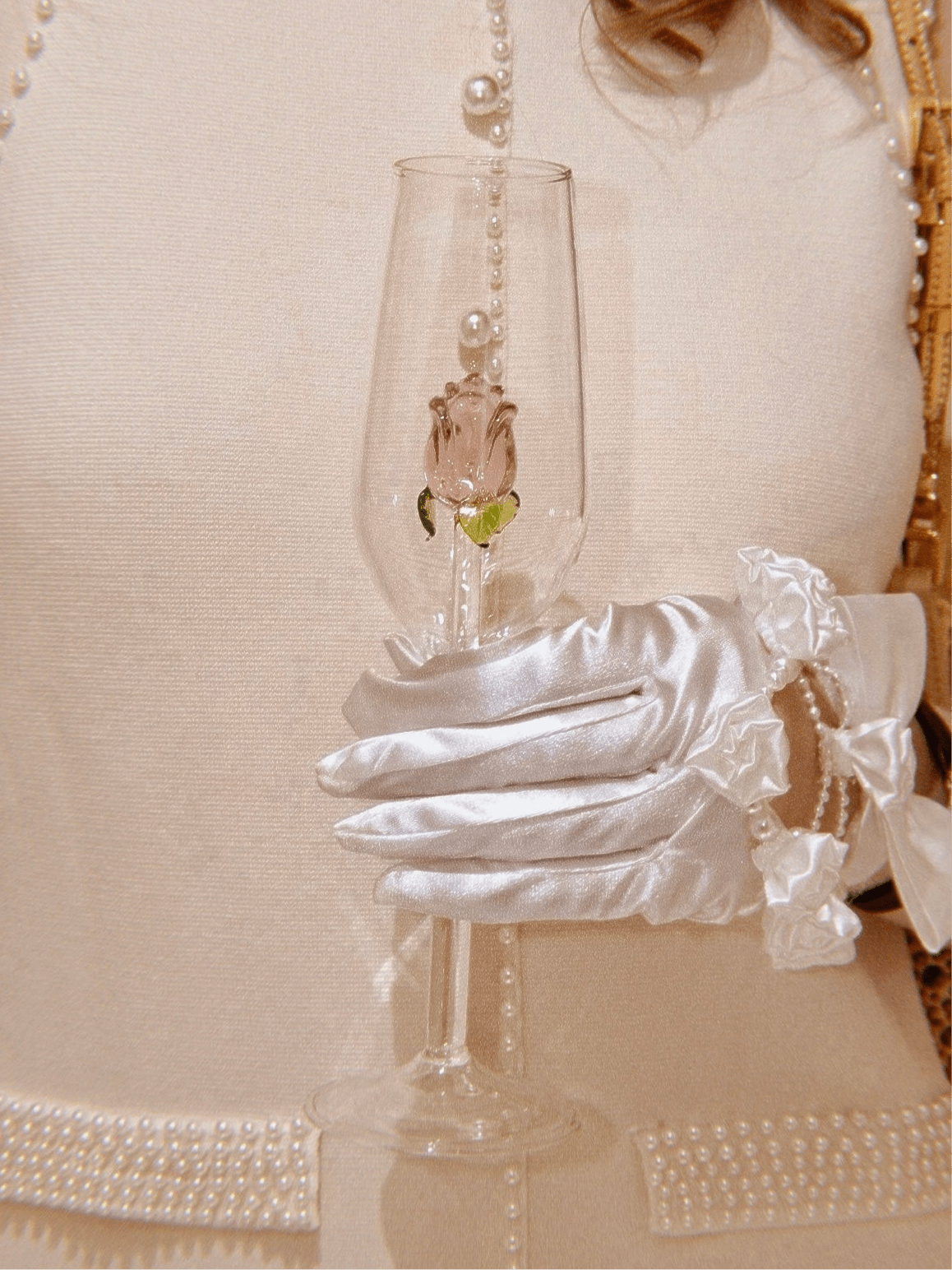 'La Vie En' Rose™️ Champagne Glass - Set of 2
