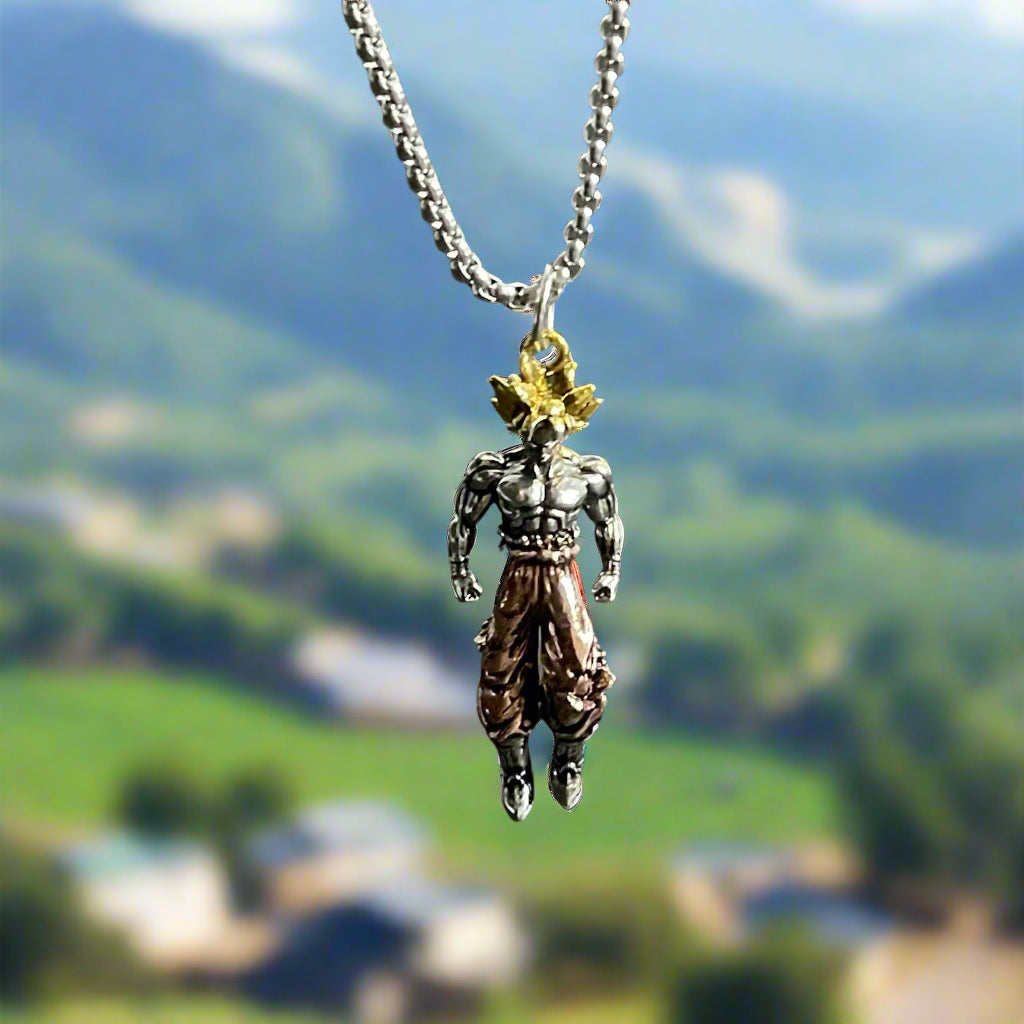 Dragon Ball Super Saiyan Son Goku Pendant Necklace™️