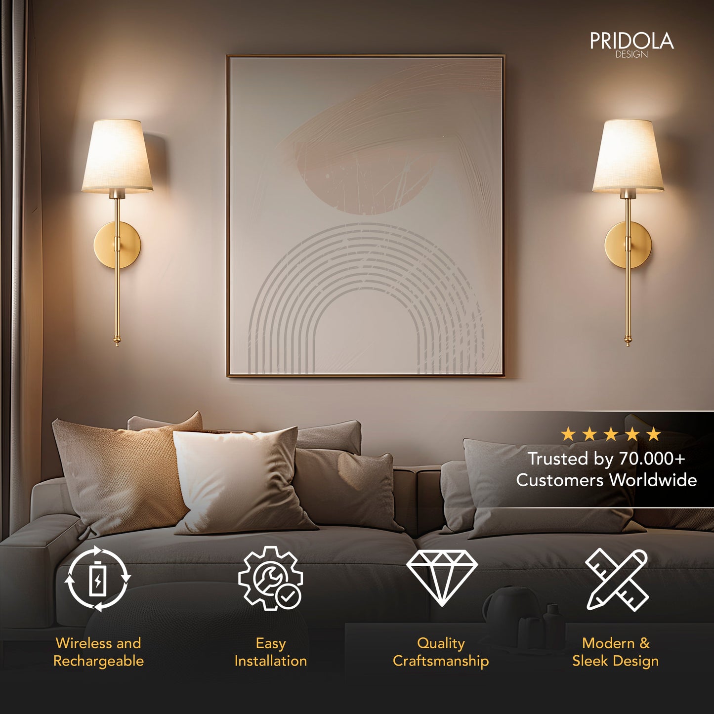 AuraNest™ Wall Sconces