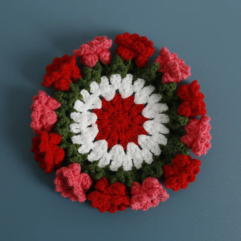 Handmade Wool Crochet Cup Holder™️
