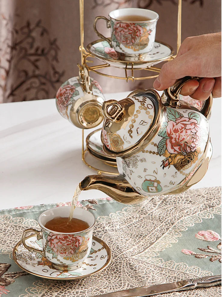 European Style Ceramic Coffee Cup Set™️