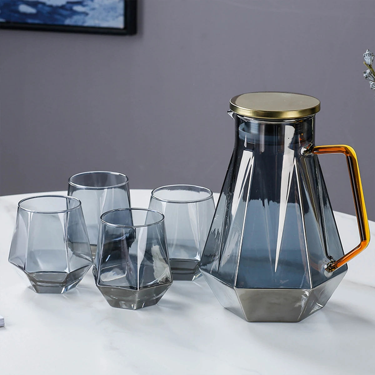 Diamond Glassware Tumbler Set™️