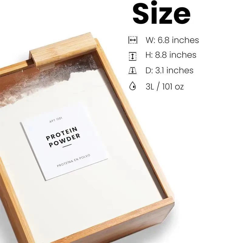 Premium Bamboo Food Organizer™️