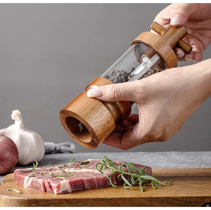 Premium Wooden Pepper Grinder™️
