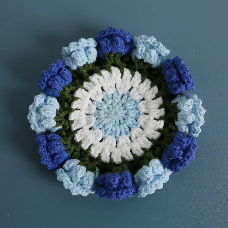 Handmade Wool Crochet Cup Holder™️