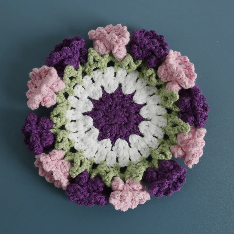 Handmade Wool Crochet Cup Holder™️