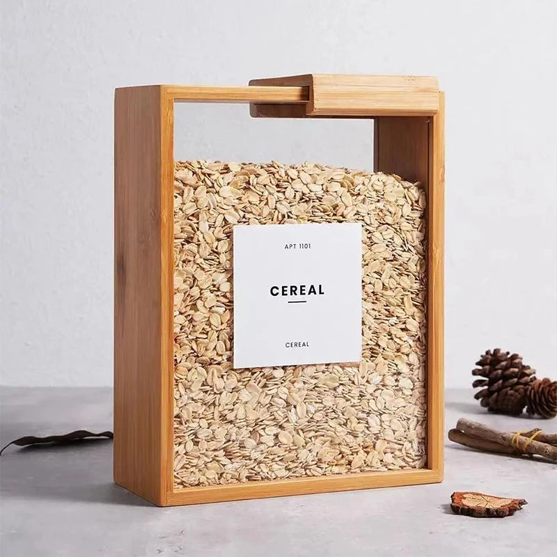 Premium Bamboo Food Organizer™️