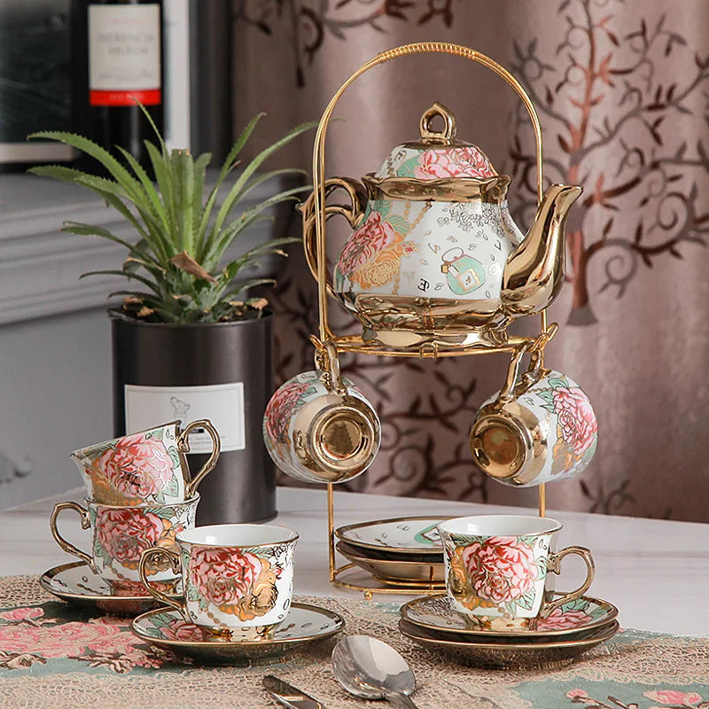 European Style Ceramic Coffee Cup Set™️