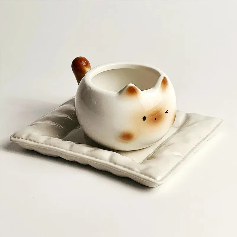 Cute Cat Tea Cup Set™️