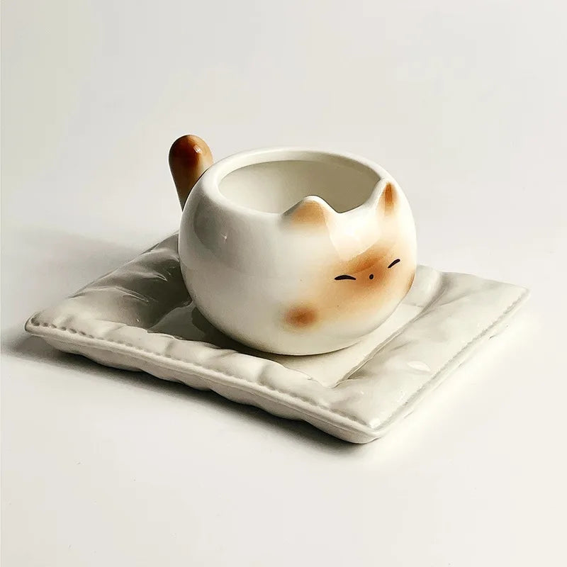 Cute Cat Tea Cup Set™️