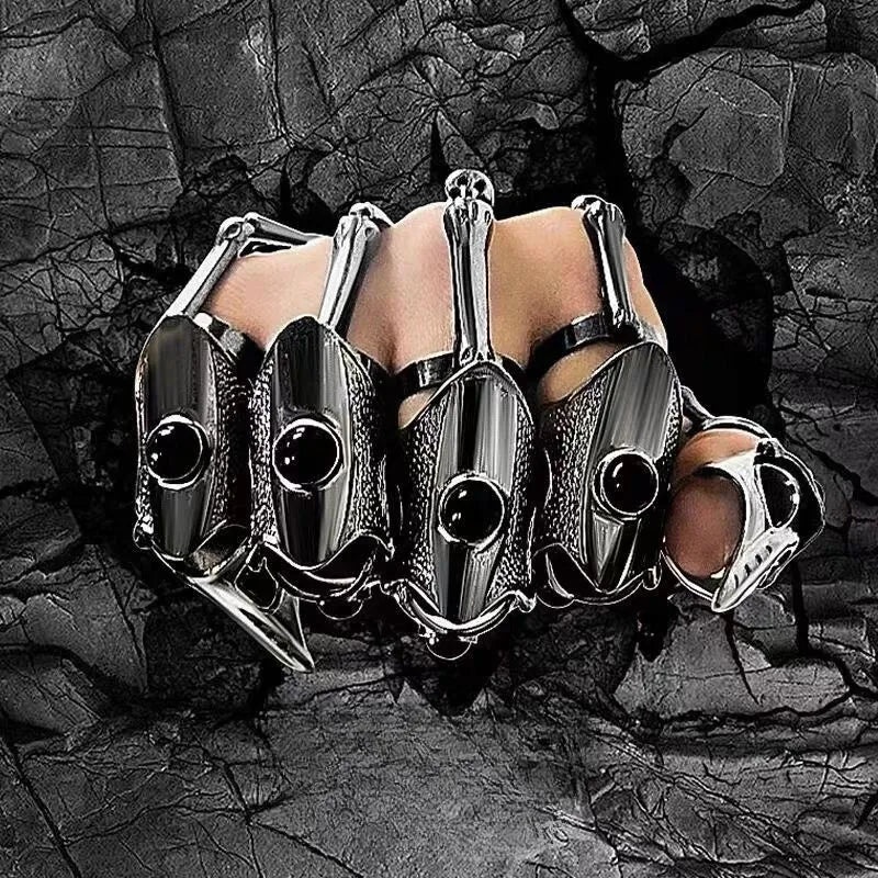 Necromantic Armor Skeleton Bracelet With Finger Claws™️
