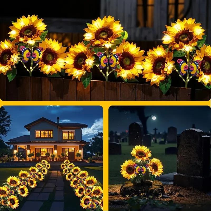 GlowPetal™ – Solar Sunflower Lights