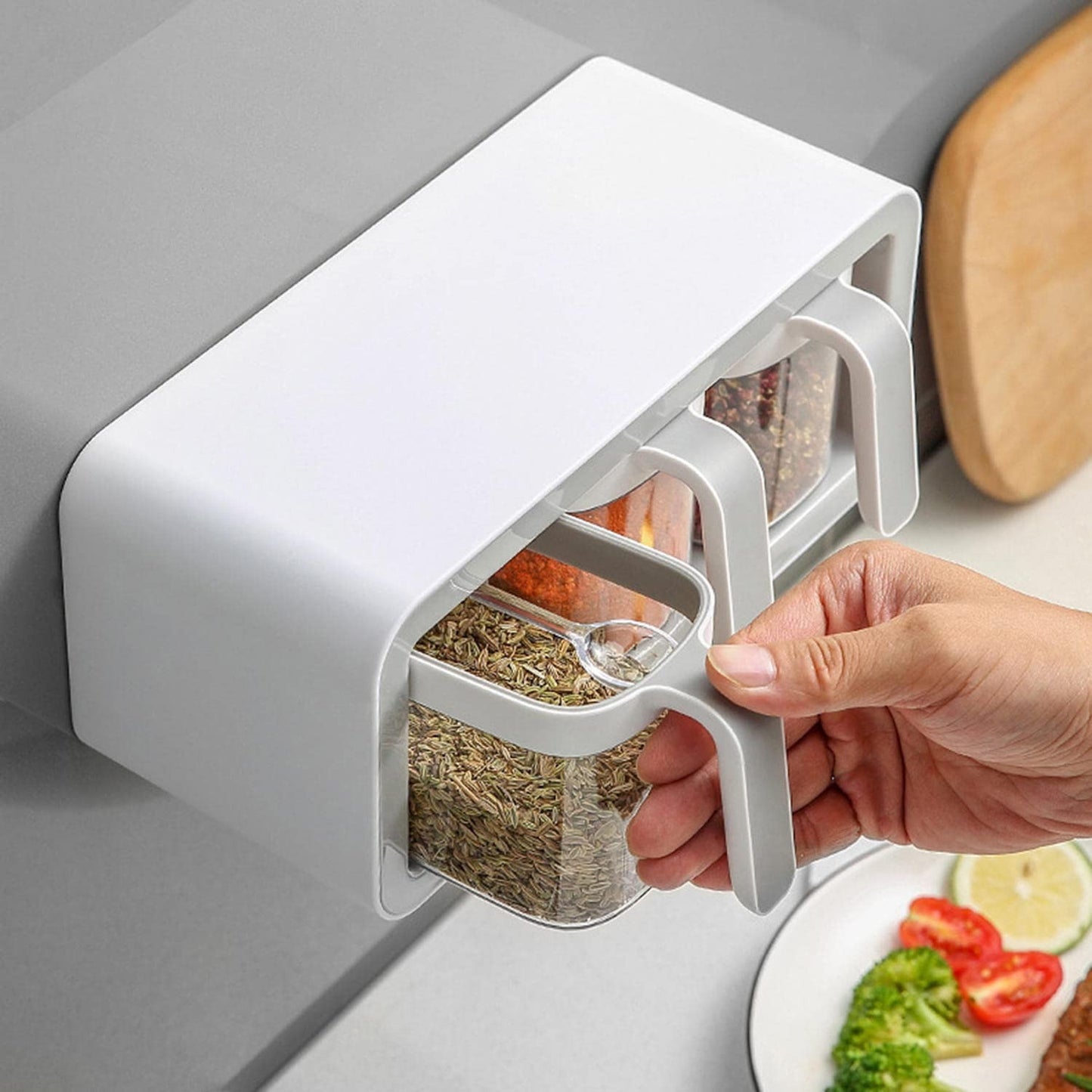 Wall Mounted Spice Rack™️ - For the Modern Kitchen