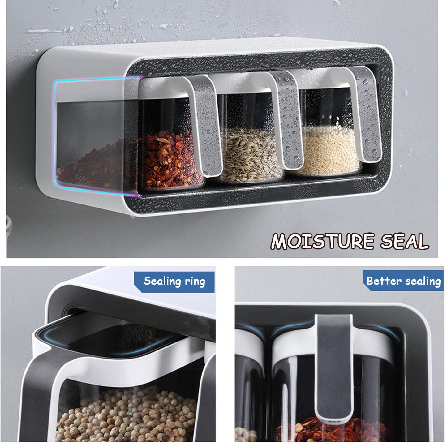 Wall Mounted Spice Rack™️ - For the Modern Kitchen