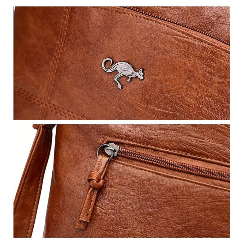 Soft Leather Multi-Pocket Bag™️