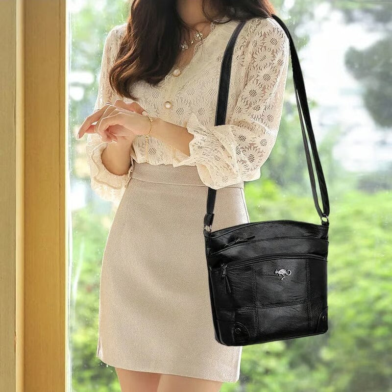 Soft Leather Multi-Pocket Bag™️