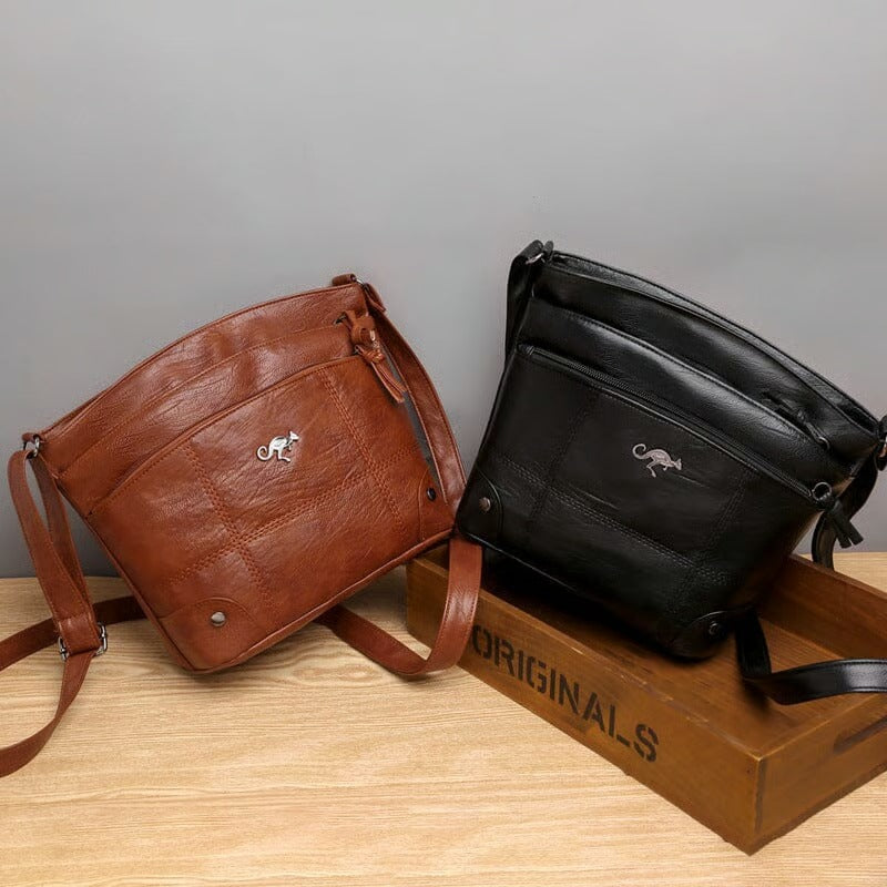 Soft Leather Multi-Pocket Bag™️