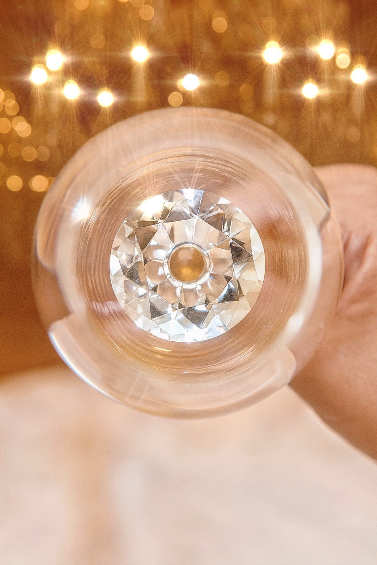 ‘100-Carat’™️ Diamond Champagne Flute - Set of 2