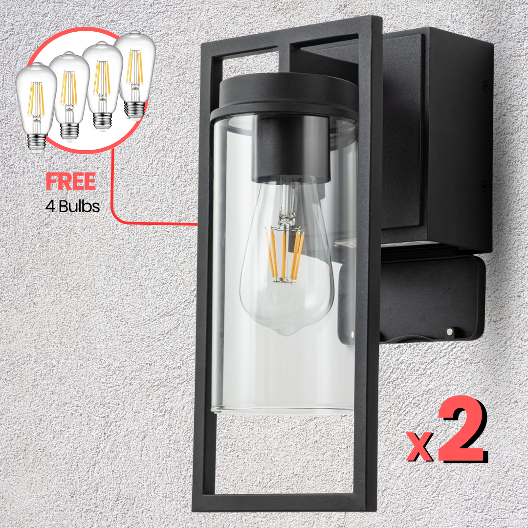 Decorative Outdoor Light With Outlet Plug™️