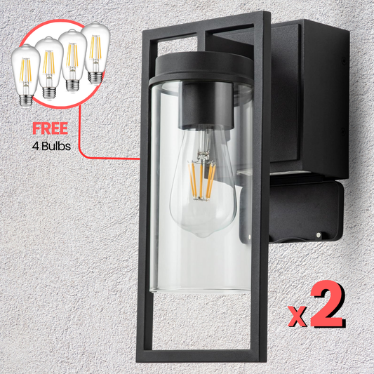 Decorative Outdoor Light With Outlet Plug™️