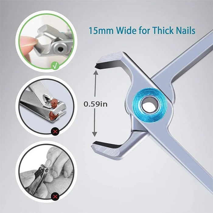 Premium Stainless Steel Nail Cutter™